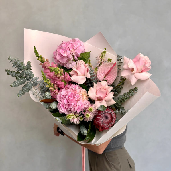 Mother's Day Bouquets - Rosé Glow