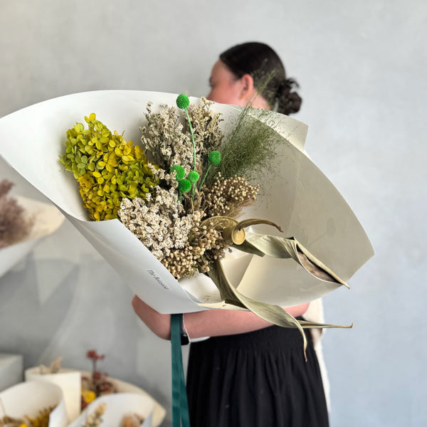 Dried Bouquet - Green Harmony