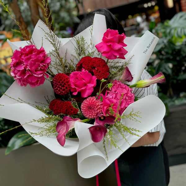 Bright Bouquet | Valentine Special - The Botanist Florist