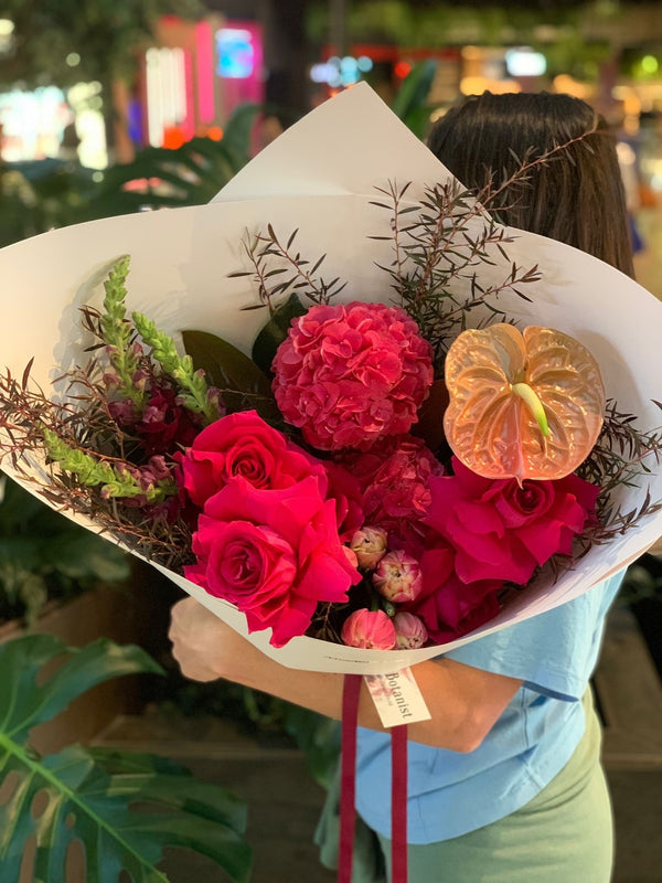 Bright Bouquet | Valentine Special - The Botanist Florist