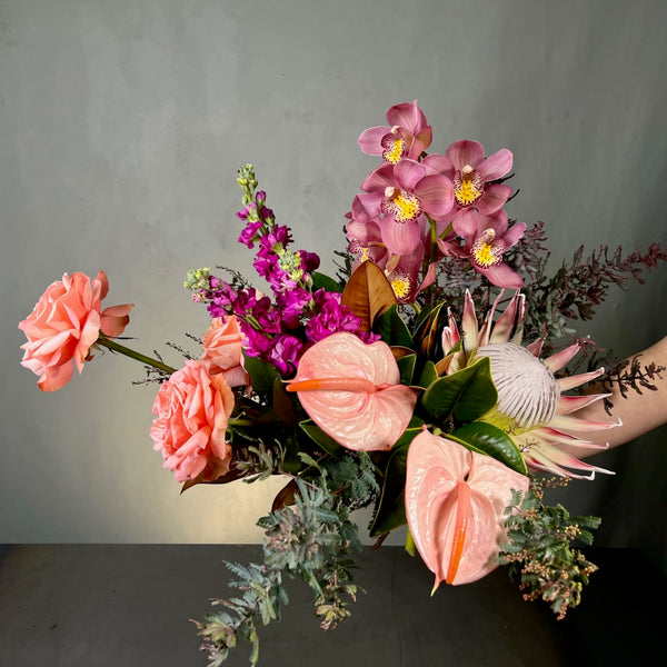 Peach-colored flowers | Botanist Florist in Auckland
