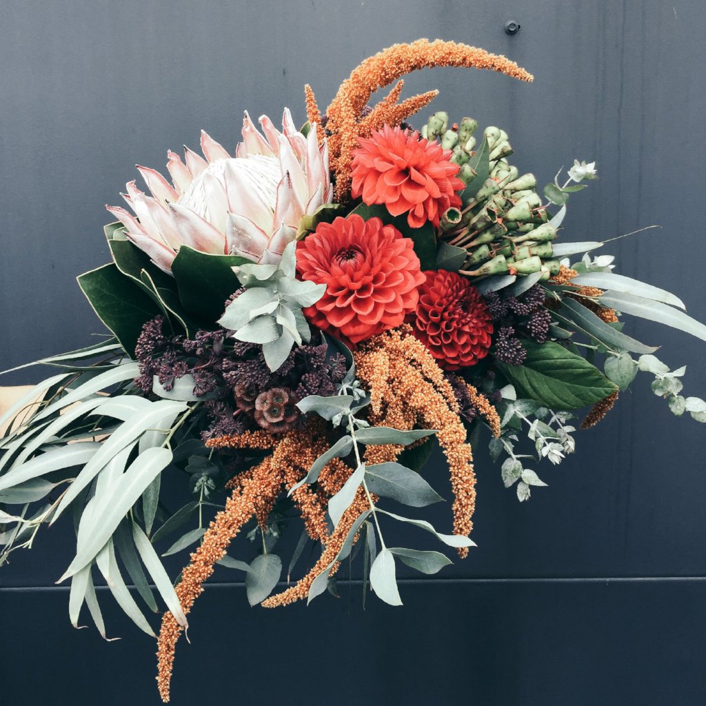 Rustic Bouquet Online | Botanist Florist Auckland